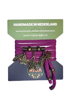 Risa Flower Fuchsia - Brons