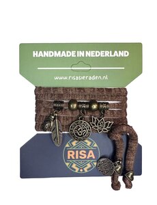 Risa Ohm camo bruin - Brons