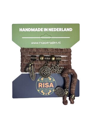 Risa Ohm camo bruin - Brons