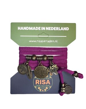 Risa Levensboom fuchsia - brons