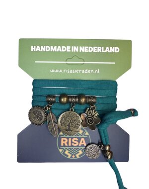 Risa Levensboom groen - brons