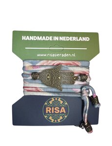 Risa Hamsahand multicolor - brons