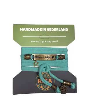 Risa Love Ibiza turquoise - brons