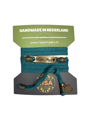 Risa Love Ibiza zeegroen - brons