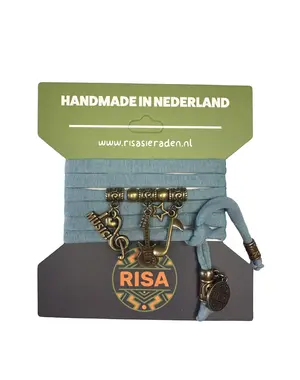 Risa Love music guitar Ice blauw - Brons