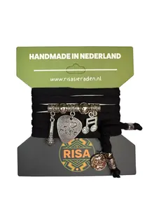 Risa Love music zwart - zilver