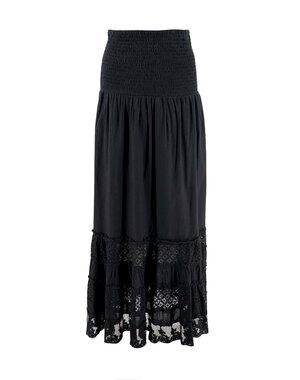  Lange rok Morada Black