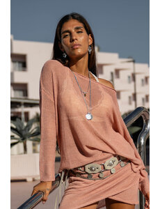 MOOST Wanted Gebreide Top Milou - Dusty Pink