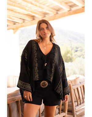 Ibzmode Top Maia Vedra Zwart