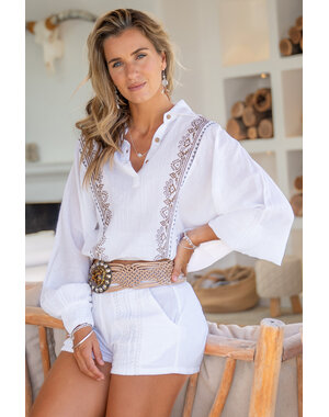 Ibzmode Blouse Briso Vedra Wit