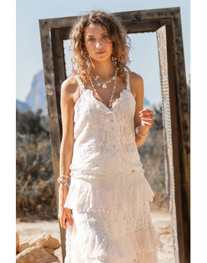  Top Gilet Blouse Noche Cream