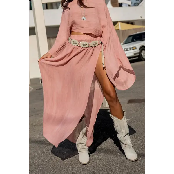 MOOST Wanted Maxi Rok Nova - Dusty Pink | Moost Wanted