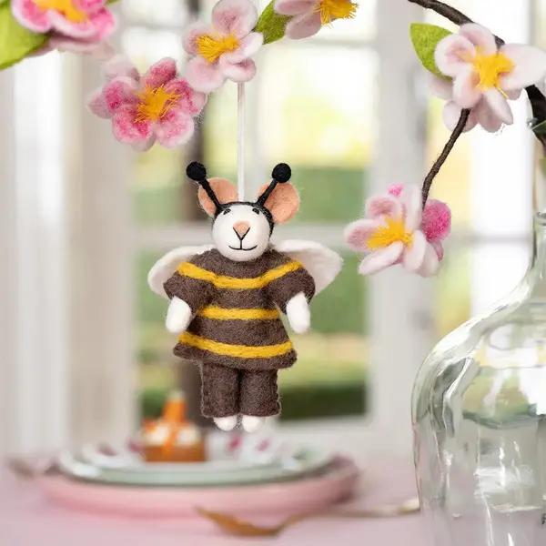 Sjaal met Verhaal Hanger Muis Bij | Sjaal met Verhaal