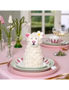 Sjaal met Verhaal Decoratie Schaap met margrietje