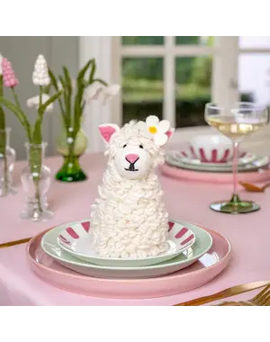 Sjaal met Verhaal Decoratie Schaap met margrietje