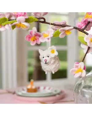 Sjaal met Verhaal Hanger Schaapje met Margriet