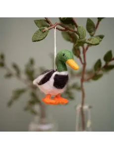 Sjaal met Verhaal Hanger wilde eend Woerd