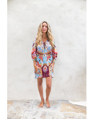 Jaase Korte jurk Wild hearts Lake