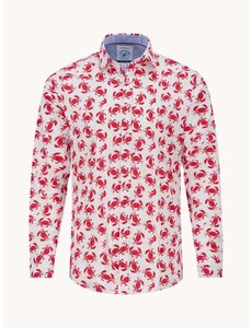 A Fish Named Fred Blouse Crabs F Classics Off White