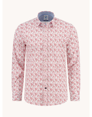 A Fish Named Fred Blouse Wine Stains F Classics Burgundy