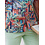 A Fish Named Fred Blouse tropical sketch Multicolor | A Fish Named Fred