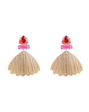 Day & Eve Oorhangers Seashell Fuchsia