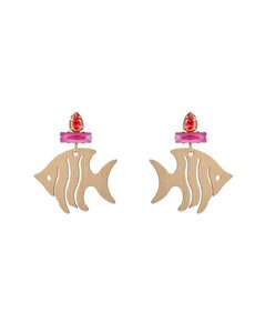 Day & Eve Oorhangers AngelFish Fuchsia