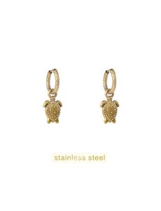 Day & Eve Oorbellen Sparkle Turtle