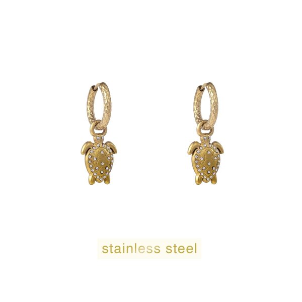 Day & Eve Oorbellen Sparkle Turtle | Day & Eve