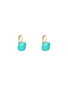 Day & Eve Oorbellen Square Stone Earring