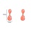 Day & Eve Oorbellen Little Double Drop | Day & Eve