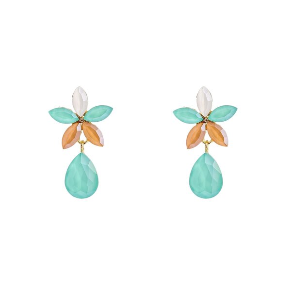 Day & Eve Oorbellen Flower Dangle | Day & Eve | Hip-pie