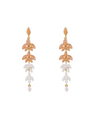 Day & Eve Oorbellen Long Stone Dangle