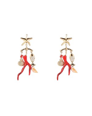 Day & Eve Oorbellen Coral Sea Dangle