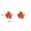 Day & Eve Oorbellen Big Flower Stud Summer Coral | Day & Eve