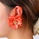 Day & Eve Oorbellen Big Flower Stud Summer Coral | Day & Eve