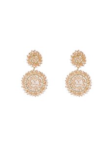 Day & Eve Oorbellen Lace Rounds Dangle - White Mocca