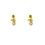 Day & Eve Oorbellen Spring Studs - Butter Yellow | Day & Eve