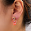 Day & Eve Oorbellen Spring Studs - Orange Plum | Day & Eve
