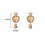 Day & Eve Oorbellen Heart Stone Earring - Summer Champagne