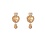 Day & Eve Oorbellen Heart Stone Earring - Summer Champagne