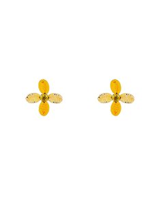 Day & Eve Oorbellen Cute Flower Stud - Butter Yellow