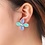 Day & Eve Oorbellen Cute Flower Stud - Blue Sky | Day & Eve