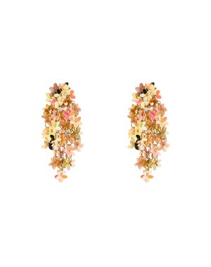 Day & Eve Oorbellen Waterfall Flowers - Summer Champagne