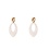 Day & Eve Oorbellen Oval Drop & Dangle white | Day & Eve