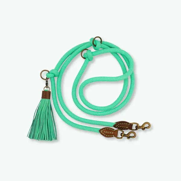 Dog With A Mission (DWAM) Extra Long Jade Dog Leash | Dog with a mission
