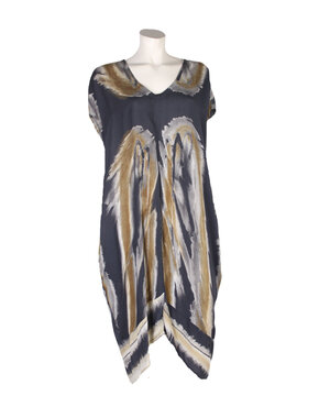 Bindi Jurk Abstract grey