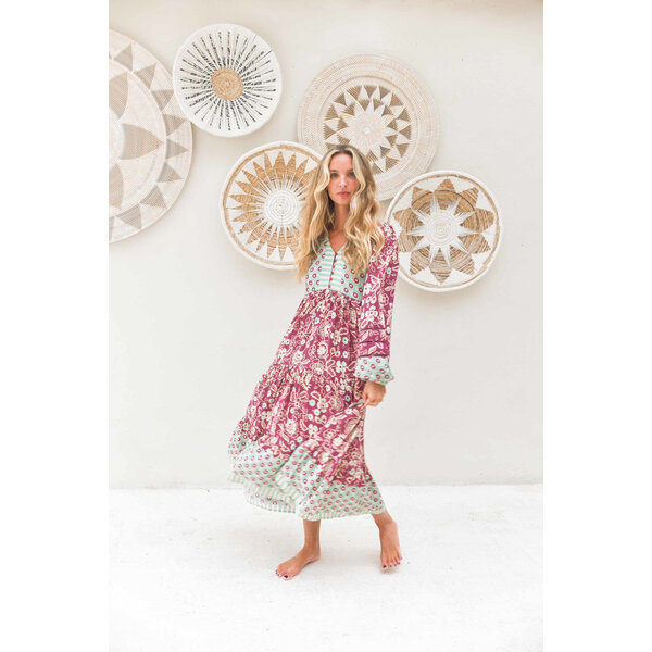 Jaase Midi Jurk Athena Eve | Jaase