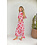 Jaase Midi Jurk Rosa Lenni | Jaase
