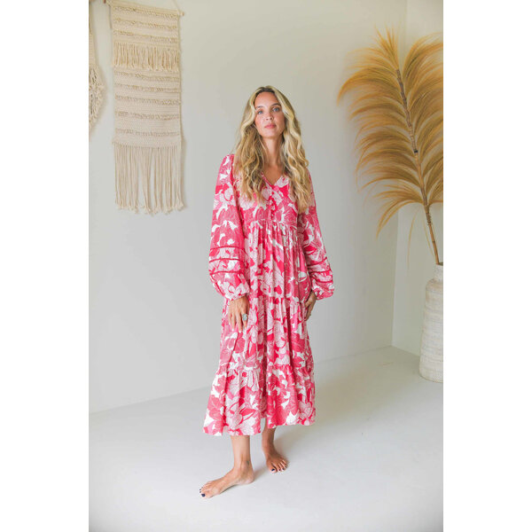 Jaase Midi Jurk Soulina Eve | Jaase